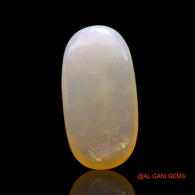 6.00 Cts Natural Australian Fire Opal Loose Gemstone Oval Cabochon 17x9x5 mm AF-836