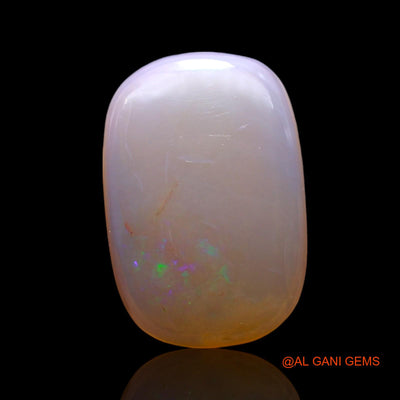 4.00 Cts Unheated Australian Fire Opal Loose Gemstone Oval Cabochon Natural 16x11x3 mm AF-837