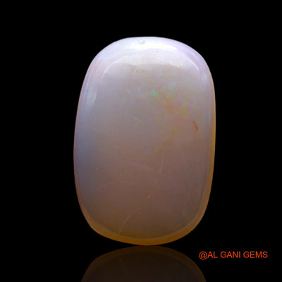4.00 Cts Unheated Australian Fire Opal Loose Gemstone Oval Cabochon Natural 16x11x3 mm AF-837