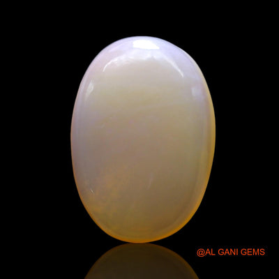 4.00 Cts Natural Australian Fire Opal Oval Cabochon Loose Gemstone For Jewelry 16x11x4 mm AF-839