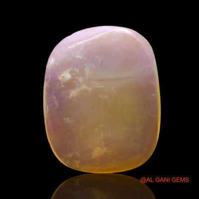 3.00 Cts Natural Australian Fire Opal Loose Gemstone Oval Cabochon 14x11x2 mm AF-840