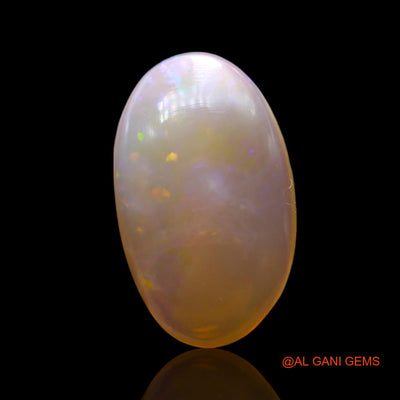 Natural Untreated Fire Opal Loose Gemstone Oval Cabochon From Australia 4.00 Cts 16x10x4 mm AF-842