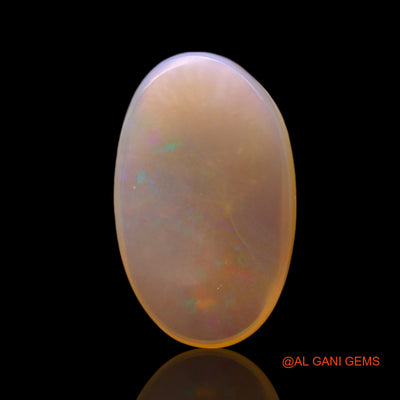 Natural Untreated Fire Opal Loose Gemstone Oval Cabochon From Australia 4.00 Cts 16x10x4 mm AF-842