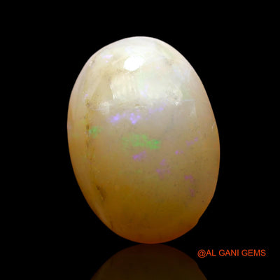 Natural Untreated Fire Opal Loose Gemstone Oval Cabochon From Australia 5.00 Cts 15x11x5 mm AF-845