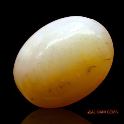 Natural Untreated Fire Opal Loose Gemstone Oval Cabochon From Australia 5.00 Cts 15x11x5 mm AF-845