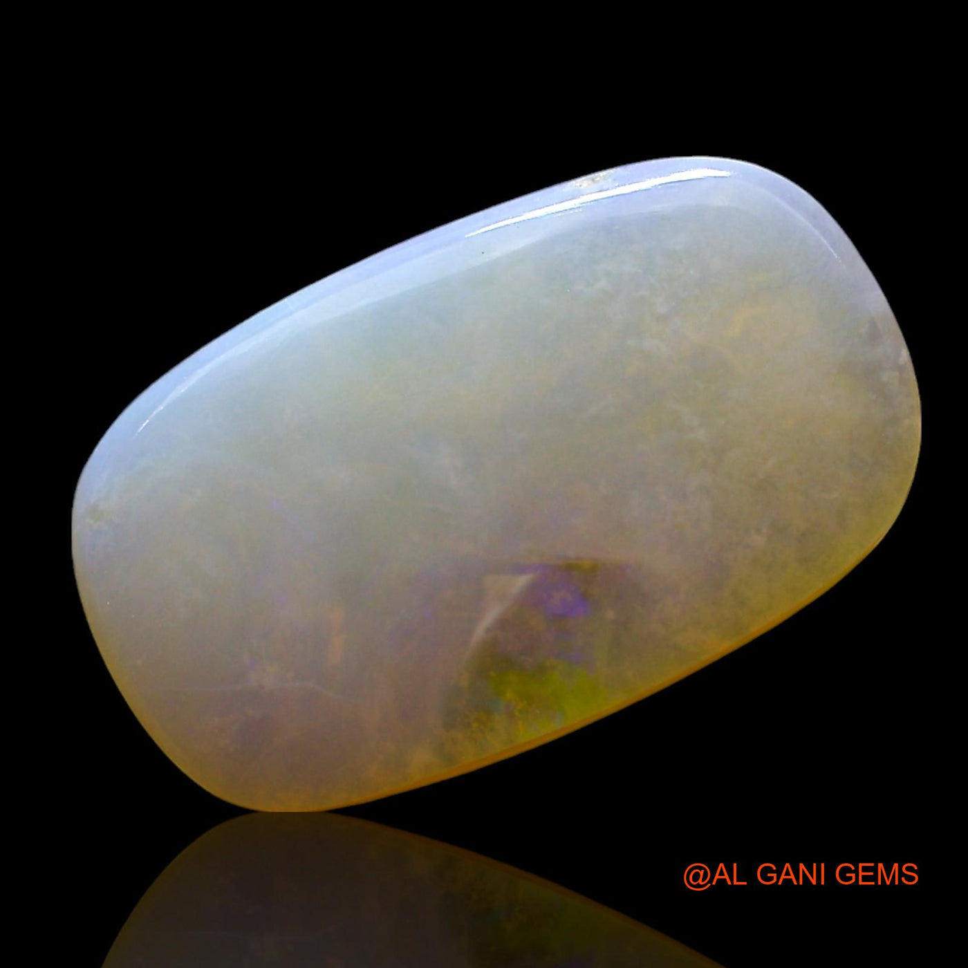 3.00 Cts Unheated Australian Fire Opal Loose Gemstone Oval Cabochon Natural 16x9x3 mm AF-847