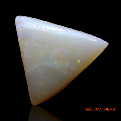 5.00 Cts Natural Australian Fire Opal Trillion Cabochon Loose Gemstone For Jewelry 14x13x5 mm AF-84