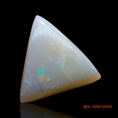 5.00 Cts Natural Australian Fire Opal Trillion Cabochon Loose Gemstone For Jewelry 14x13x5 mm AF-84