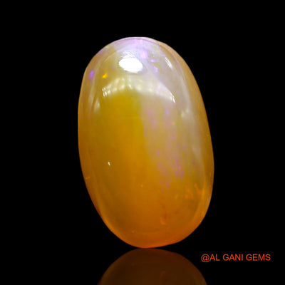 5.00 Cts Natural Australian Fire Opal Loose Gemstone Oval Cabochon 16x9x5 mm AF-850