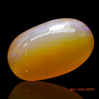 5.00 Cts Natural Australian Fire Opal Loose Gemstone Oval Cabochon 16x9x5 mm AF-850