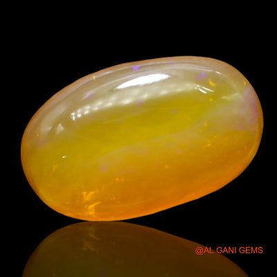 5.00 Cts Natural Australian Fire Opal Loose Gemstone Oval Cabochon 16x9x5 mm AF-850