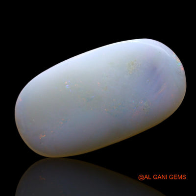 Natural Untreated Fire Opal Loose Gemstone Oval Cabochon From Australia 3.00 Cts 17x9x3 mm AF-852