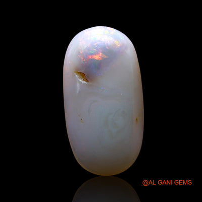 Natural Untreated Fire Opal Loose Gemstone Oval Cabochon From Australia 3.00 Cts 17x9x3 mm AF-852
