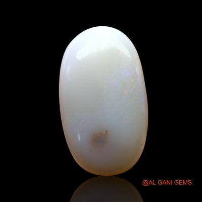 Natural Untreated Fire Opal Loose Gemstone Oval Cabochon From Australia 5.00 Cts 17x10x4 mm AF-853