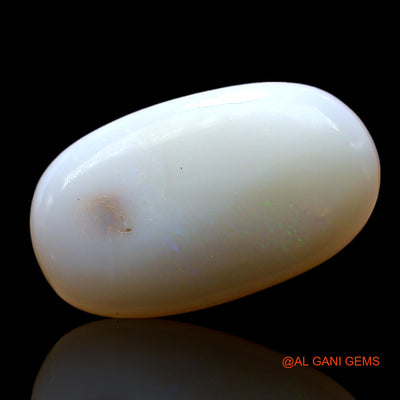 Natural Untreated Fire Opal Loose Gemstone Oval Cabochon From Australia 5.00 Cts 17x10x4 mm AF-853