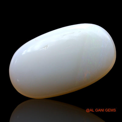 Natural Untreated Fire Opal Loose Gemstone Oval Cabochon From Australia 5.00 Cts 17x10x4 mm AF-853