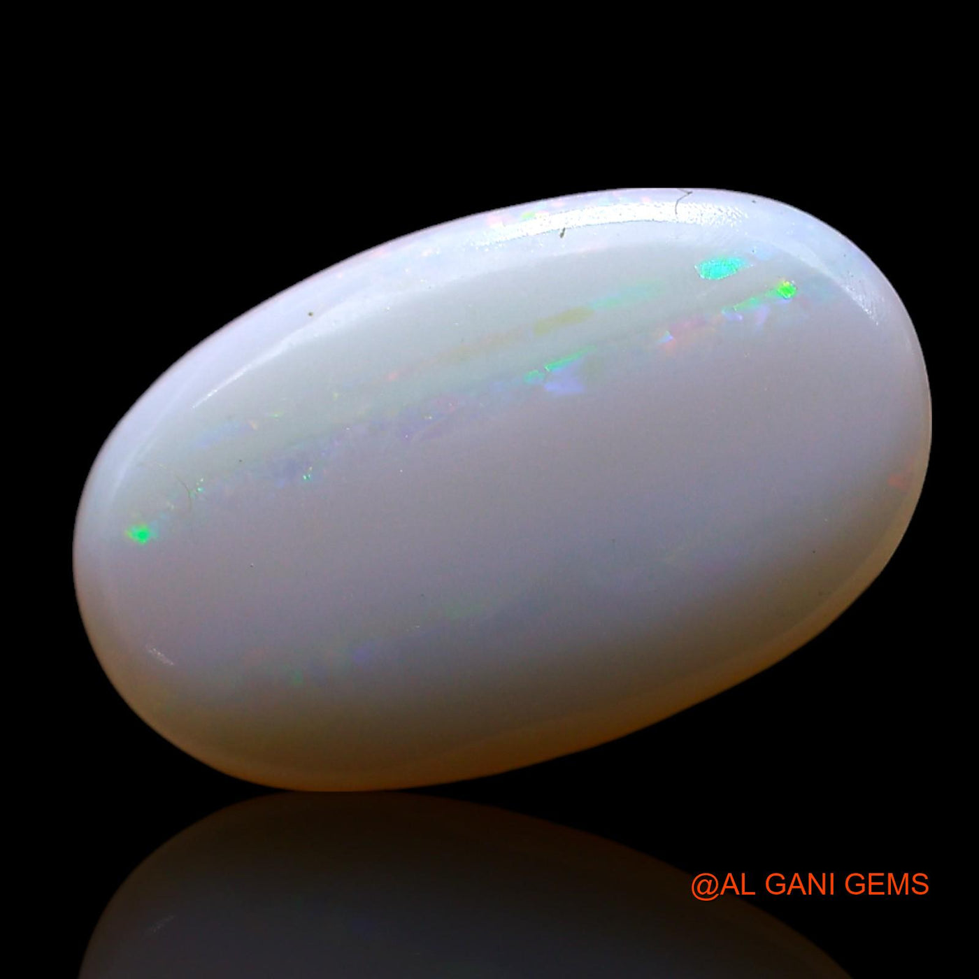 Natural Fire Opal Gemstone 3.00 Cts Loose Oval Cabochon From Australia 15x9x3 mm AF-854