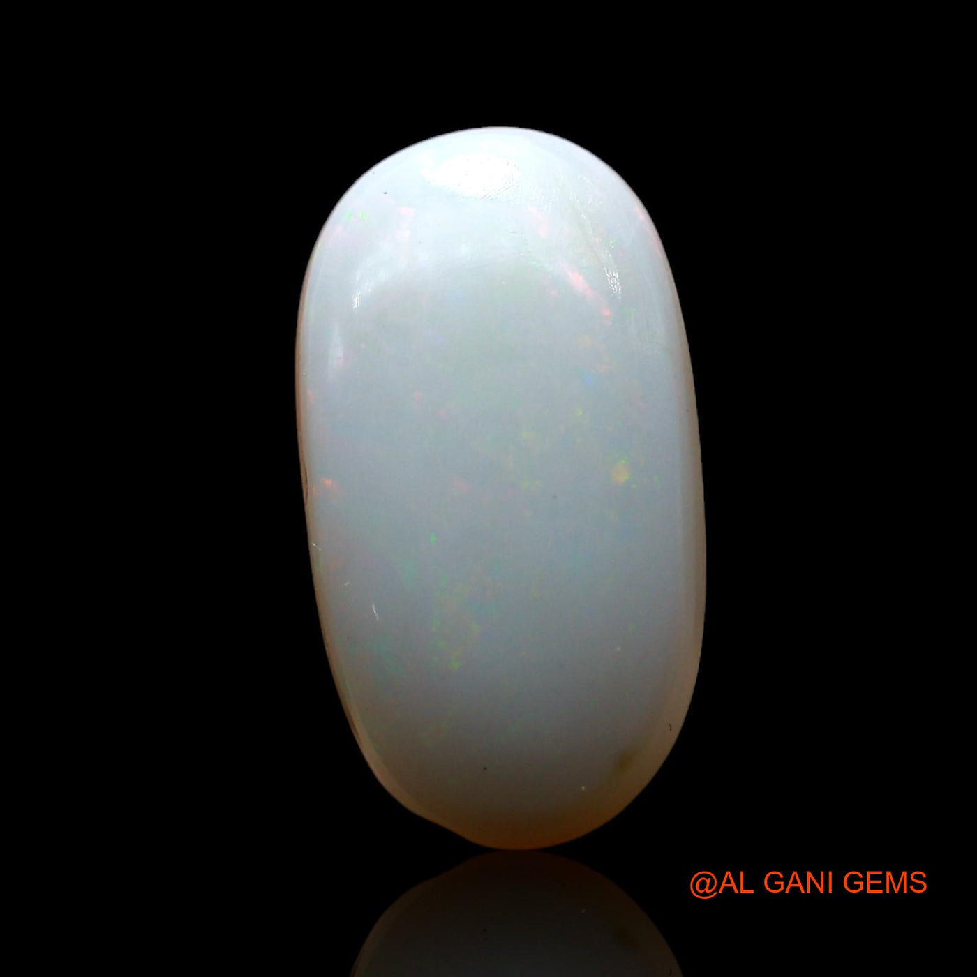 4.00 Cts Natural Australian Fire Opal Loose Gemstone Oval Cabochon 16x9x4 mm AF-855