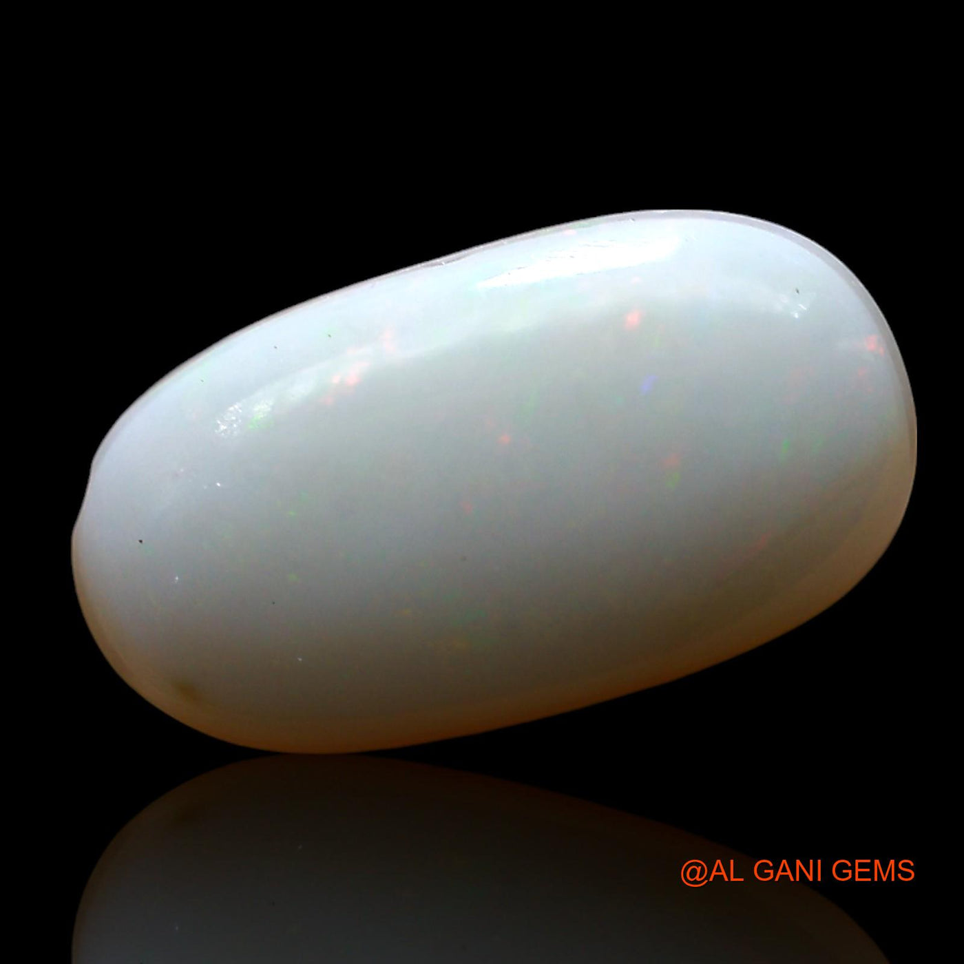 4.00 Cts Natural Australian Fire Opal Loose Gemstone Oval Cabochon 16x9x4 mm AF-855