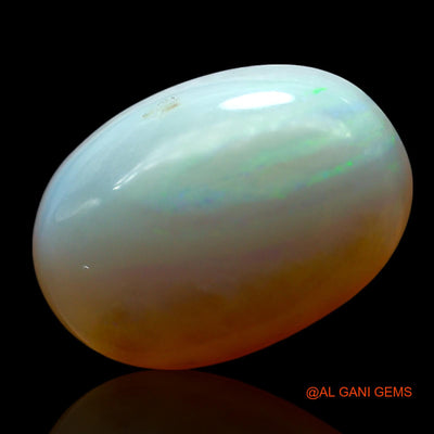 Natural Fire Opal Gemstone 6.00 Cts Loose Oval Cabochon From Australia 15x10x6 mm AF-856