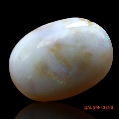 4.00 Cts Natural Australian Fire Opal Loose Gemstone Oval Cabochon 15x11x4 mm AF-857