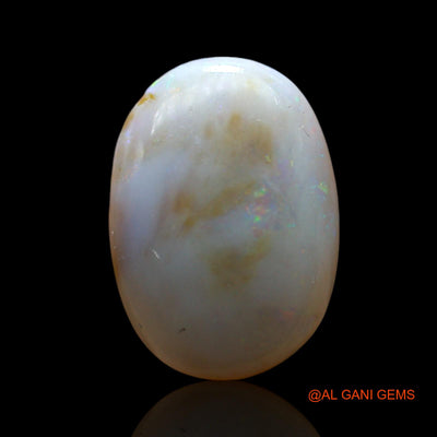 4.00 Cts Natural Australian Fire Opal Loose Gemstone Oval Cabochon 15x11x4 mm AF-857