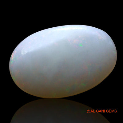 Natural Untreated Fire Opal Loose Gemstone Oval Cabochon From Australia 3.00 Cts 15x10x3 mm AF-859