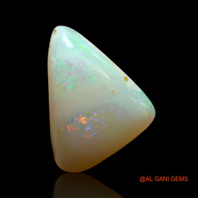 7.00 Cts Natural Australian Fire Opal Loose Gemstone Trillion Cabochon 15x11x6 mm AF-85