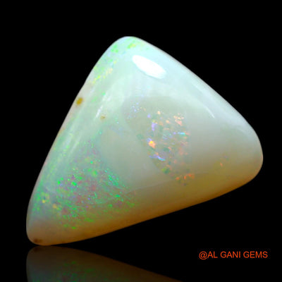 7.00 Cts Natural Australian Fire Opal Loose Gemstone Trillion Cabochon 15x11x6 mm AF-85
