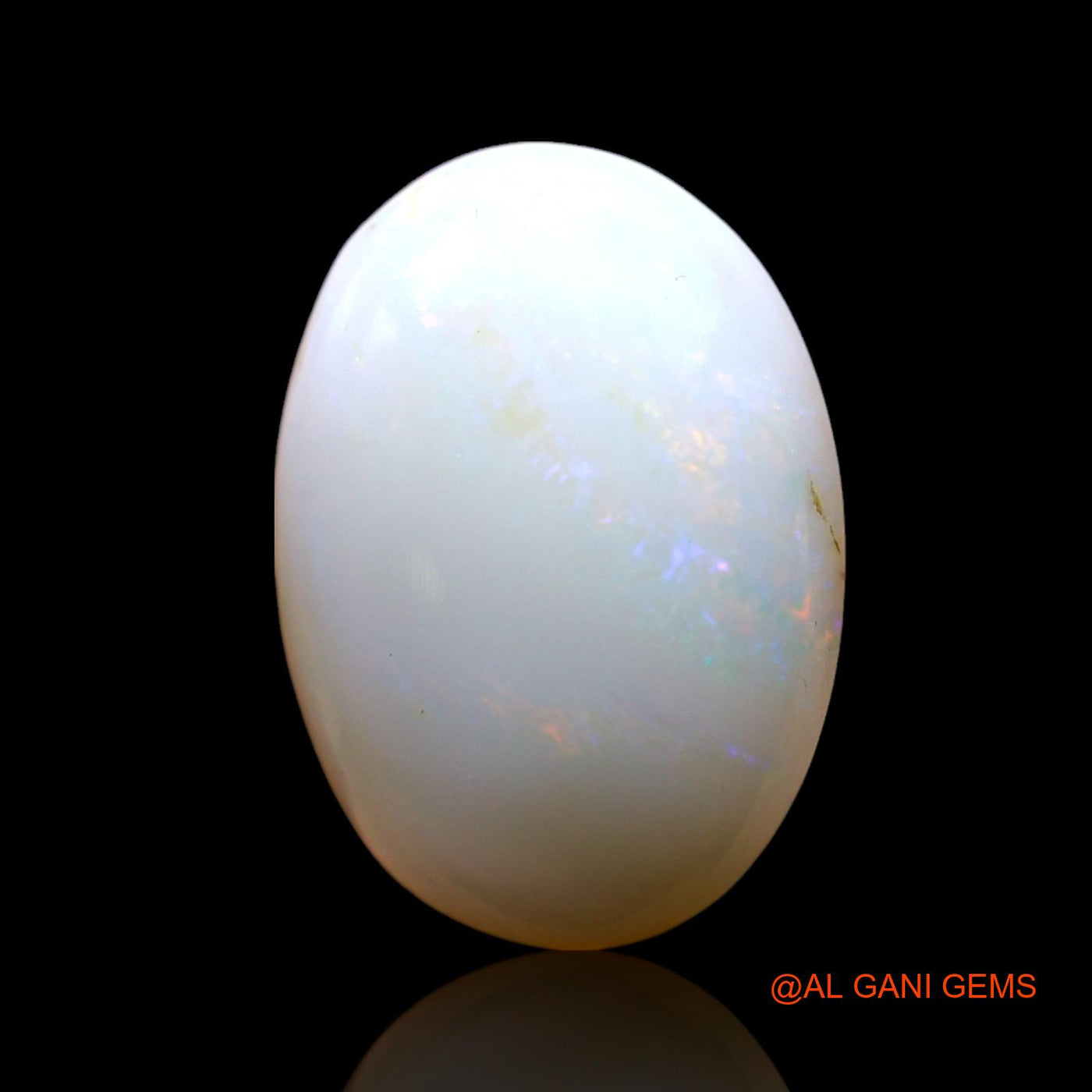 4.00 Cts Natural Australian Fire Opal Loose Gemstone Oval Cabochon 15x11x4 mm AF-860