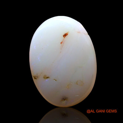 4.00 Cts Natural Australian Fire Opal Loose Gemstone Oval Cabochon 15x11x4 mm AF-860