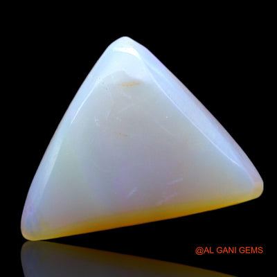 Natural Untreated Fire Opal Loose Gemstone Trillion Cabochon From Australia 5.00 Cts 15x11x5 mm AF-861