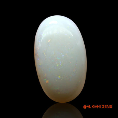 Natural Untreated Fire Opal Loose Gemstone Oval Cabochon From Australia 4.00 Cts 16x9x4 mm AF-862
