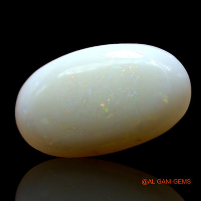 Natural Untreated Fire Opal Loose Gemstone Oval Cabochon From Australia 4.00 Cts 16x9x4 mm AF-862