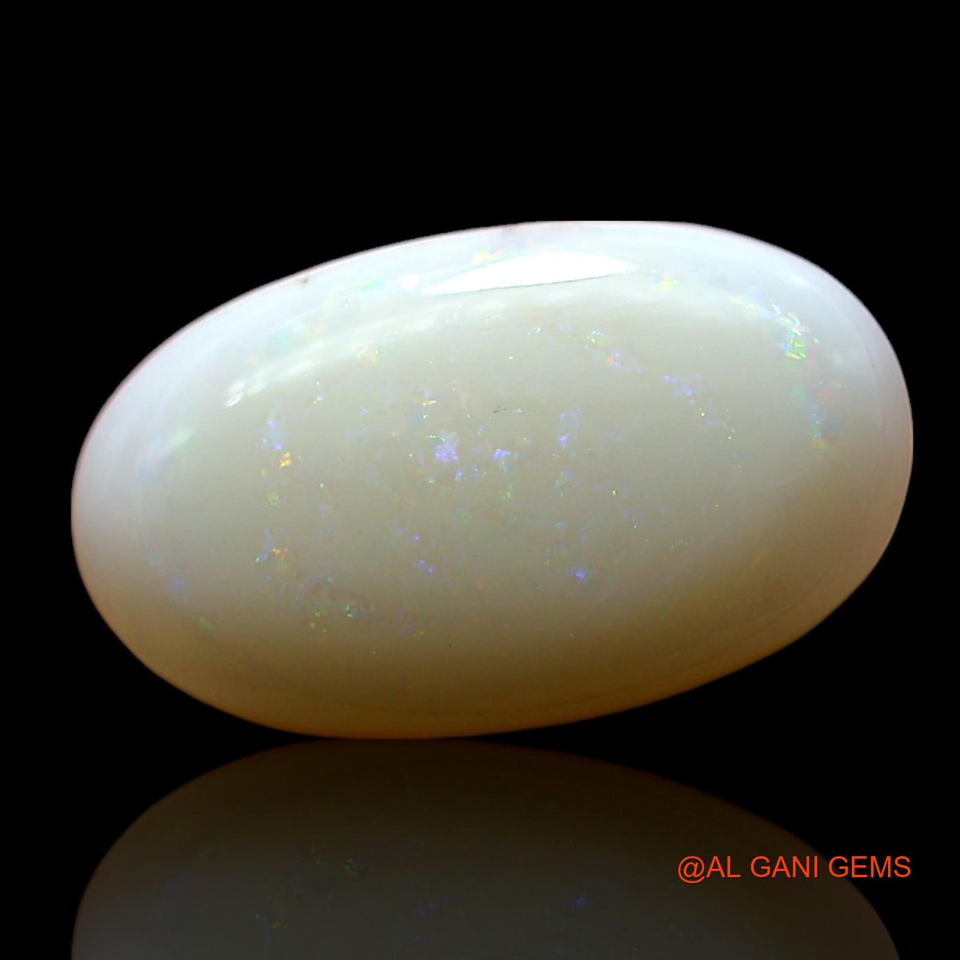 Natural Untreated Fire Opal Loose Gemstone Oval Cabochon From Australia 4.00 Cts 16x9x4 mm AF-862
