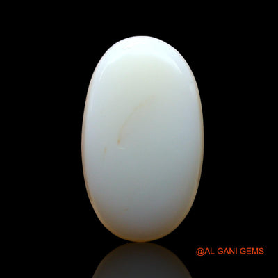 Natural Untreated Fire Opal Loose Gemstone Oval Cabochon From Australia 4.00 Cts 16x9x4 mm AF-862