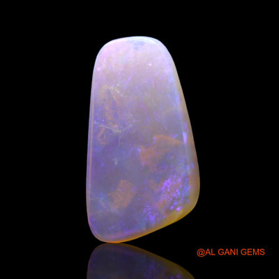 3.00 Cts Natural Australian Fire Opal Loose Gemstone Fancy Cabochon 16x9x3 mm AF-864