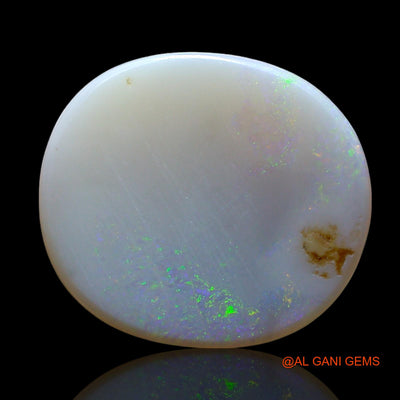 Natural Fire Opal Gemstone 3.00 Cts Loose Oval Cabochon From Australia 15x13x2 mm AF-866