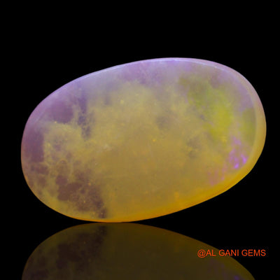 3.00 Cts Unheated Australian Fire Opal Loose Gemstone Oval Cabochon Natural 16x10x2 mm AF-867