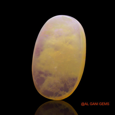 3.00 Cts Unheated Australian Fire Opal Loose Gemstone Oval Cabochon Natural 16x10x2 mm AF-867