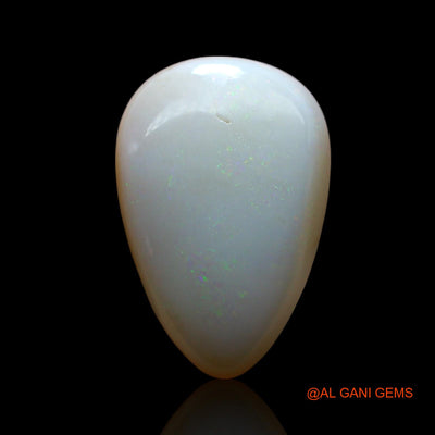 3.00 Cts Natural Australian Fire Opal Loose Gemstone Pear Cabochon 15x10x3 mm AF-868