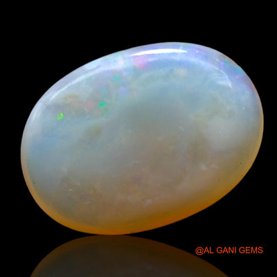 3.00 Cts Natural Australian Fire Opal Loose Gemstone Fancy Cabochon 14x10x3 mm AF-871