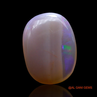 Natural Untreated Fire Opal Loose Gemstone Oval Cabochon From Australia 4.00 Cts 14x11x4 mm AF-872