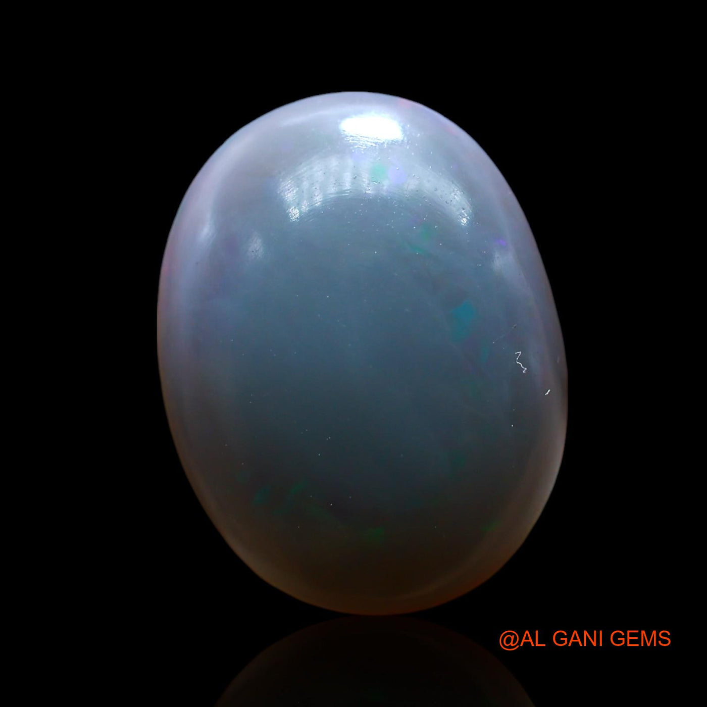 Natural Untreated Fire Opal Loose Gemstone Oval Cabochon From Australia 4.00 Cts 14x11x4 mm AF-873