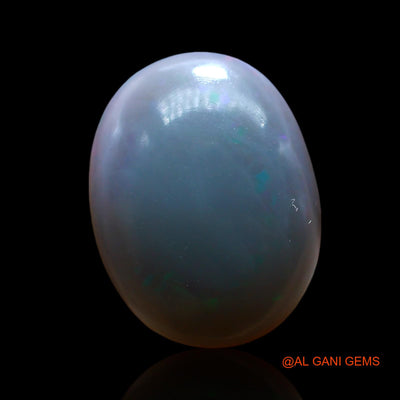 Natural Untreated Fire Opal Loose Gemstone Oval Cabochon From Australia 4.00 Cts 14x11x4 mm AF-873