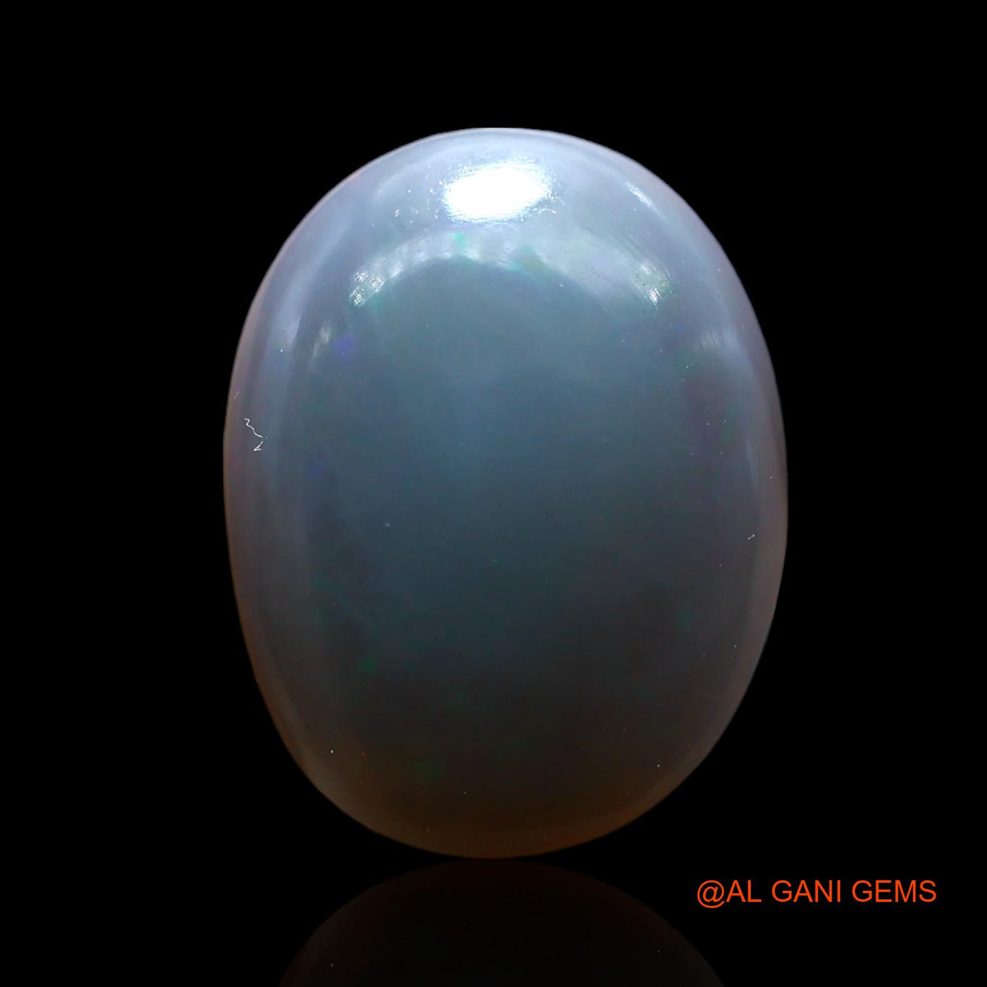 Natural Untreated Fire Opal Loose Gemstone Oval Cabochon From Australia 4.00 Cts 14x11x4 mm AF-873