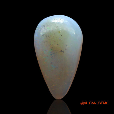 3.00 Cts Natural Australian Fire Opal Loose Gemstone Pear Cabochon 16x9x3 mm AF-875