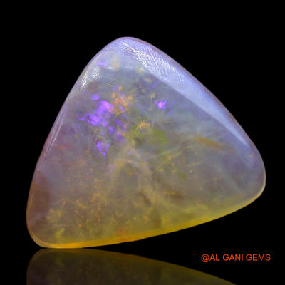 3.00 Cts Natural Australian Fire Opal Loose Gemstone Trillion Cabochon 13x11x3 mm AF-878