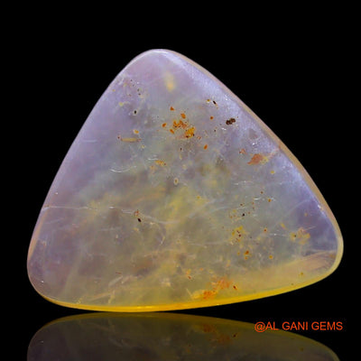 3.00 Cts Natural Australian Fire Opal Loose Gemstone Trillion Cabochon 13x11x3 mm AF-878