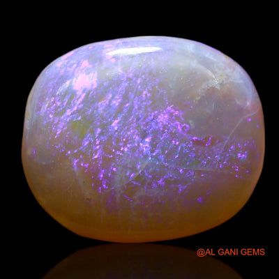 6.00 Cts Natural Australian Fire Opal Loose Gemstone Oval Cabochon 15x12x5 mm AF-87